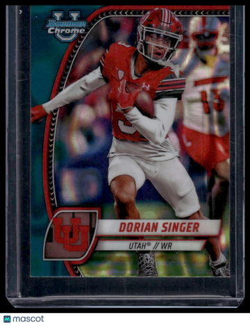 2024 Bowman University Chrome Dorian Singer #68 Pink Lava Refractor