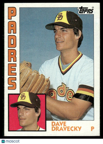 1984 Topps Dave Dravecky #290