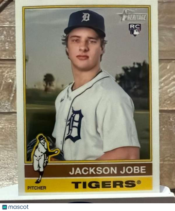 2025 Topps Heritage - Chrome Jackson Jobe #389