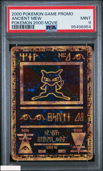 2000 POKEMON GAME 2000 MOVIE ANCIENT MEW PSA 9 MINT