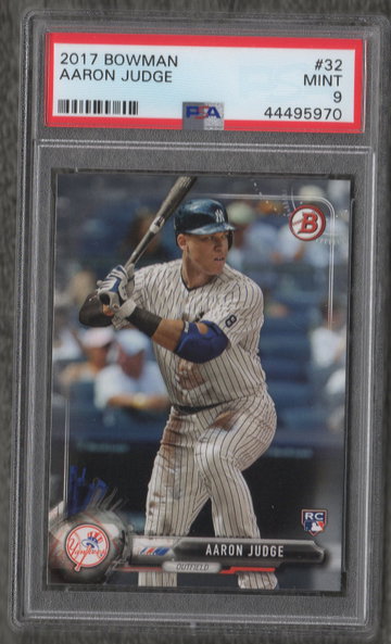 2017 Bowman Aaron Judge PSA 9