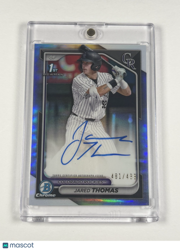 2024 Bowman Draft Refractor Jared Thomas #CPA-JTH Bowman