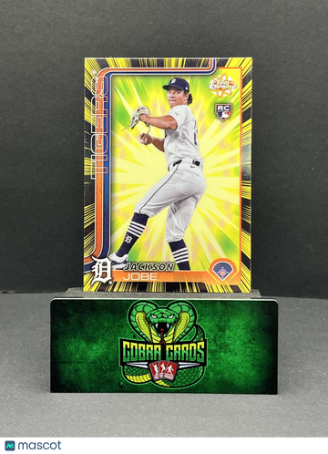 2025 Topps Chrome Radiating Rookies Jackson Jobe #RR-11 RC