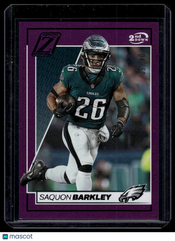2024 Panini Zenith Saquon Barkley #80 2nd Down SN