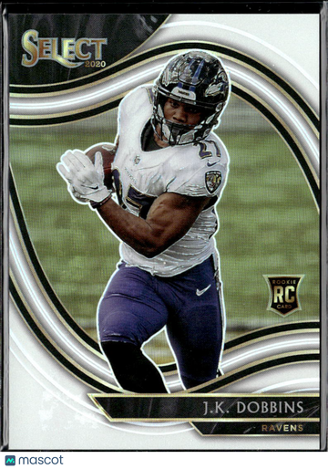2021 Panini Select Prizm Field Level J.K. Dobbins #352 /35 RC