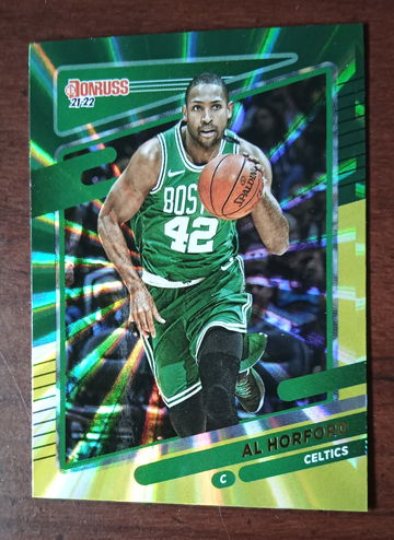 Al Horford Green and Yellow Lazer parallel