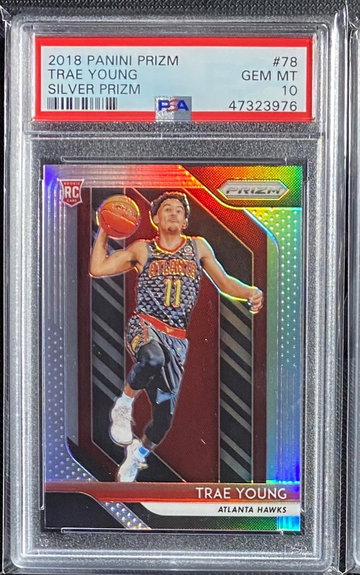 Trae Young 2018 Prizm Silver PSA 10