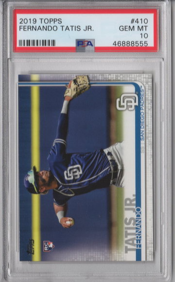 2019 Topps Fernando Tatis Jr. PSA 10