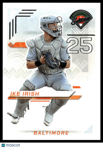 2025 Panini Prospect Edition Ike Irish #130