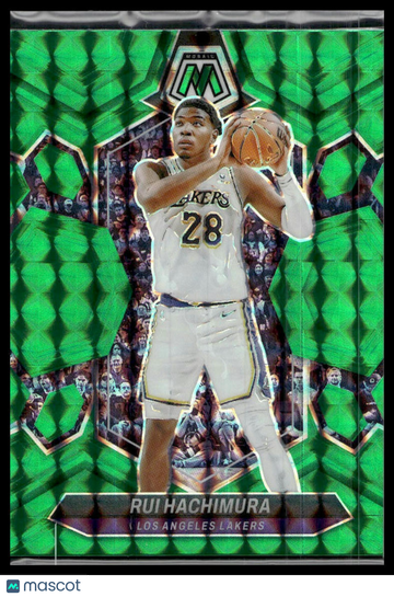 2023-24 Panini Mosaic Rui Hachimura #98 Green