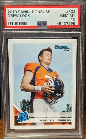 Drew Lock 2019 Donruss Rated Rookie