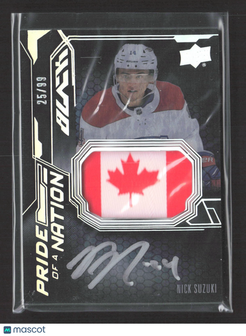 2022 Nick Suzuki Patch Upper Deck