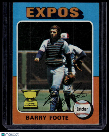1975 Topps Barry Foote #229