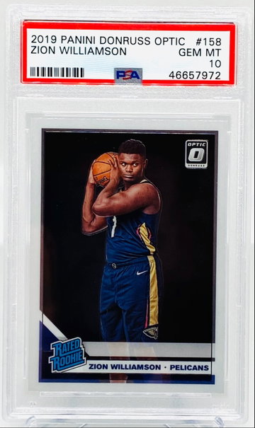 Zion Williamson Optic Rated Rookie 46657972