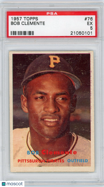 1957 Topps Bob Clemente #76 PSA 5