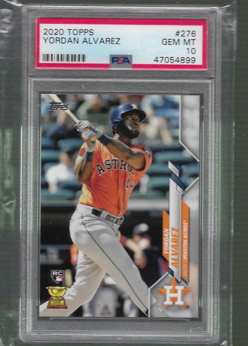 Yordan Alvarez 2020 Topps