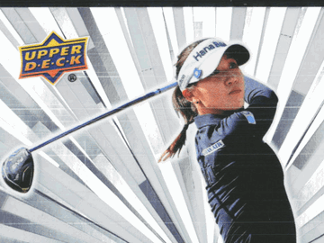 2026 Upper Deck Golf Trading Card Young Guns Outburst Lydia Ko #104