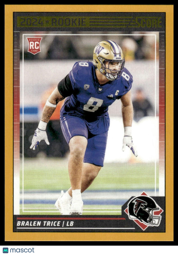 2024 Score Bralen Trice #338 Gold RC
