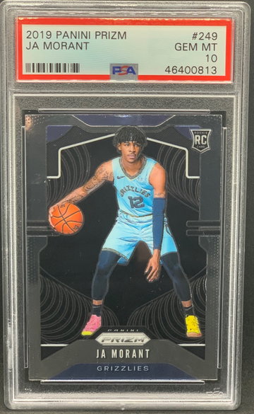 Ja Morant 2019 Panini Prizm PSA 10 Rookie 