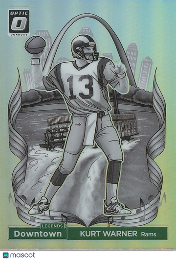 Kurt Warner 2024 Optic DOWNTOWN SSP CASE HIT St. Louis Rams #2