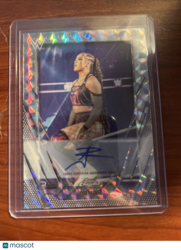 2026 Topps Chrome WWE Jaida Parker #BCA-JAP Geometric Refractor Short Print Exclusive Topps