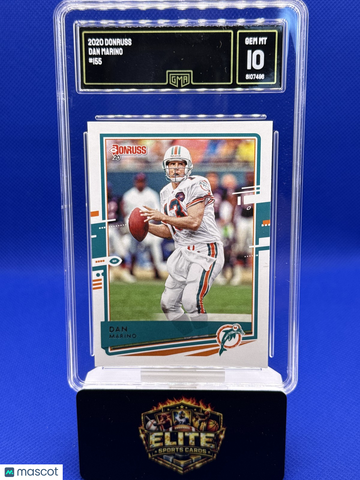 2020 Donruss Dan Marino #155 GMA 10