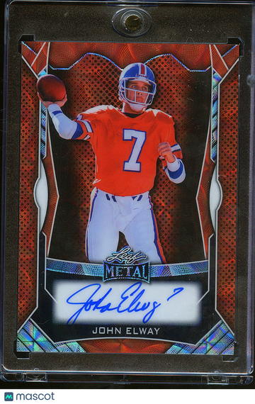 2025 Leaf Metal John Elway #MA-JE1 Orange /6