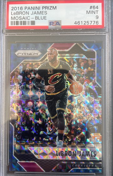 2016 Lebron James Blue Mosaic