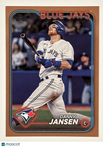 2024 Topps Series 1 Gold Parallel DANNY JANSEN #/2024 Toronto Blue Jays