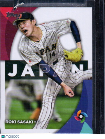 2023 Topps Roki Sasaki #WBC-34 2023 World Baseball Classic Stars