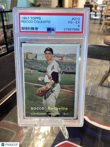 1957 Topps Rocco Colavito #212 PSA 4