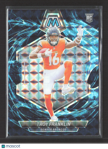 2024 Panini Mosaic Prizm Troy Franklin #378 RC