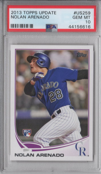 2013 Topps Update Nolan Arenado PSA 10