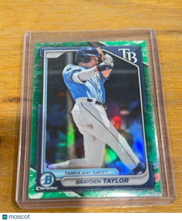 2024 Bowman - Prospects Green Pattern Brayden Taylor #BP-99