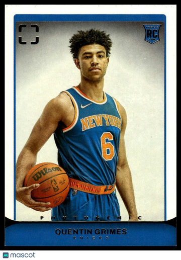 2021-22 Panini Photogenic Quentin Grimes #126 RC