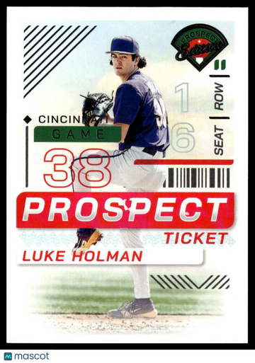 2024 Panini Prospect Edition Luke Holman #30