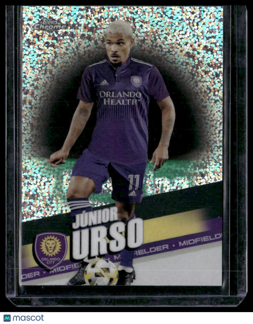 2022 Topps Chrome MLS Júnior Urso #64 Speckle