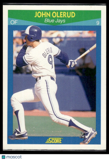 1990 Score 100 Rising Stars John Olerud #39