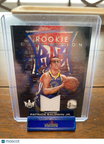 2022 Court Kings Patrick Baldwin Jr #REM-PBW Patch Rookie Panini Authentic