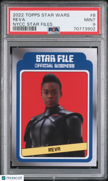 2022 Topps Star Wars Nycc Star Files Reva #8 PSA 9