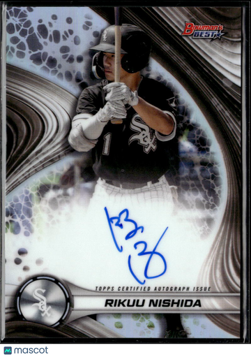 2024 Bowman's Best Rikuu Nishida #B24-RN Refractor