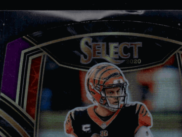 2021 Panini Select Prizm Joe Burrow #246 Purple RC
