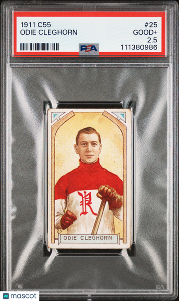 1911 C55 Odie Cleghorn #25 PSA 2.5