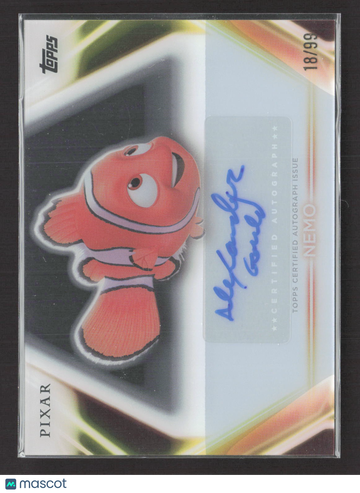 2026 Topps Disney Neon Alexander Gould 18/99 Certified Autograph Issue #TNA-AG