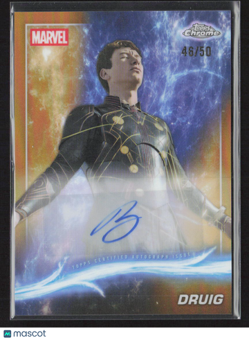 2025 Topps Marvel Studios Chrome Barry Keoghan 46/50 #AA-BK
