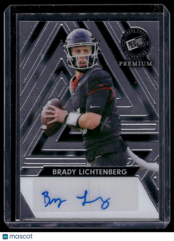 2024 Press Pass Premium Brady Lichtenberg #BA-BL1 Autographs AU,SN