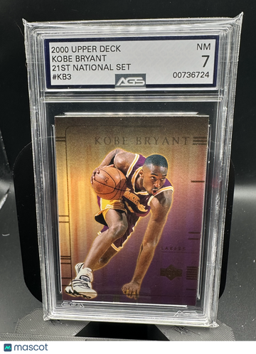Kobe Bryant 2000 Upper Deck 21st National Set KB3 Los Angeles Lakers NBA Basketball Trading Card
