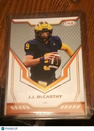 2024 SAGE HIT - Silver J.J. McCarthy #135