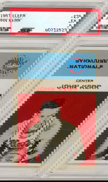 1961 Fleer John Kerr #25 PSA 5 P1280