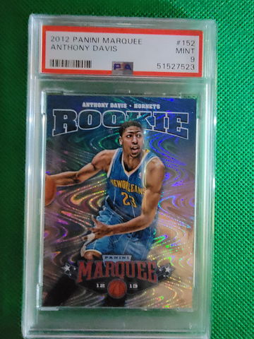 2012 Marquee Swirlorama Anthony Davis #152 PSA 9 